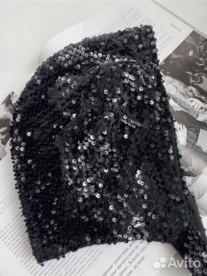 Чепчик в пайетку