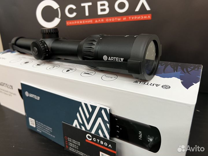 Оптический прицел artelv CRS 1-6x24 SFP