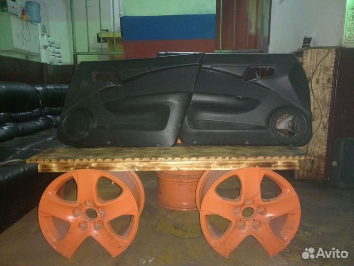 Карта передних дверей