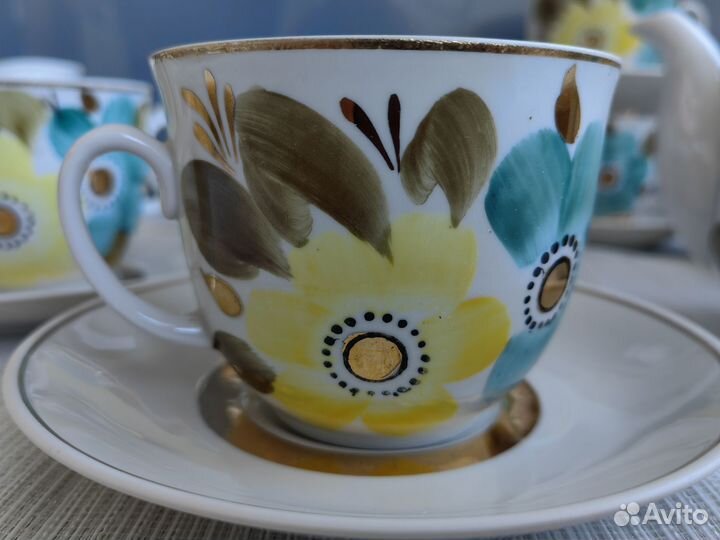 Чайный сервиз СССР барановка