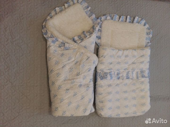 Зимний конверт для новорожденных