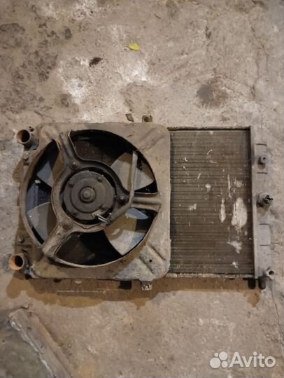 Радиатор+вентилятор ваз 2109-15