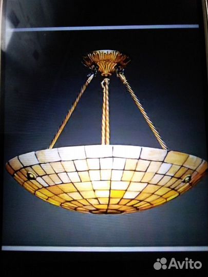Шикарная люстра из оникса (Новая)