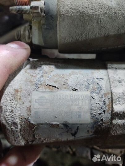 Стартер Nissan Note E11
