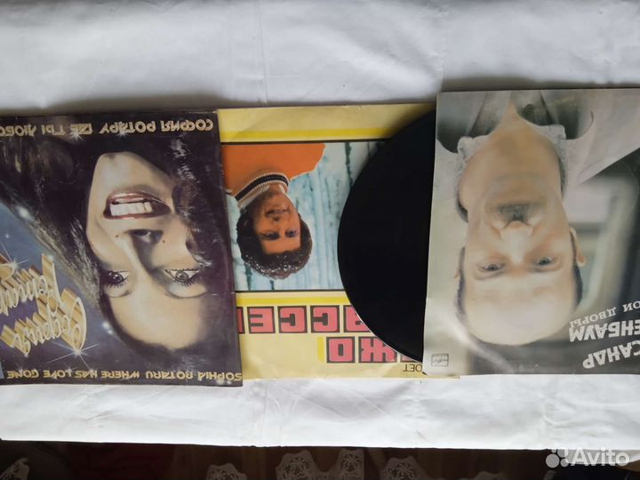 Виниловые пластинки СССР