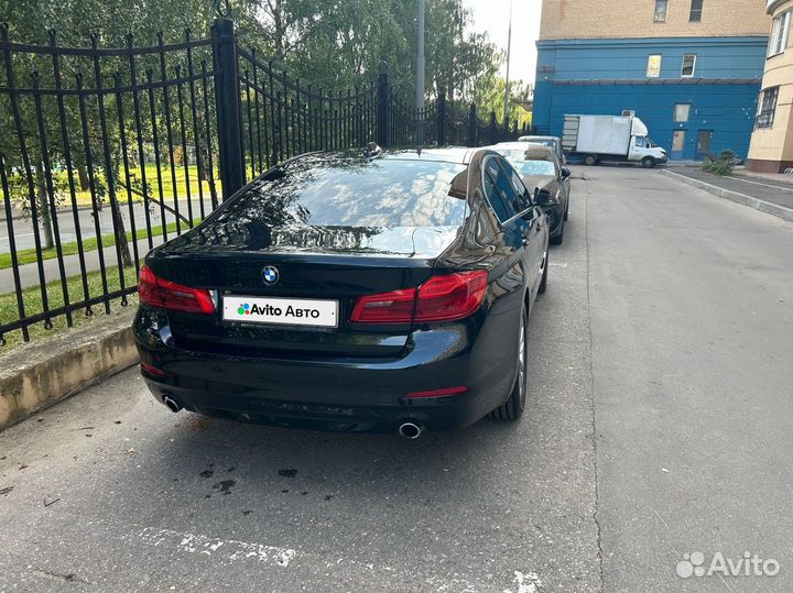 BMW 5 серия 2.0 AT, 2017, 87 000 км