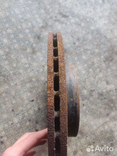 Диск тормозной nissan