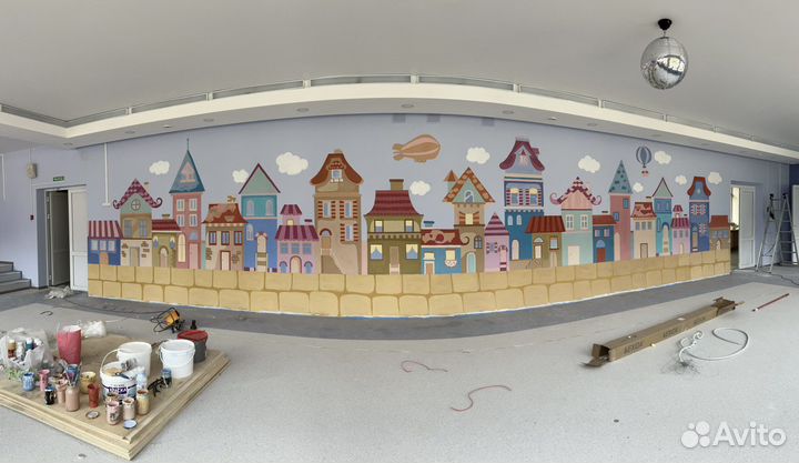 Роспись стен, портреты