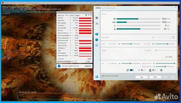 XFX AMD Radeon RX 580 Black Wolf 8 GB