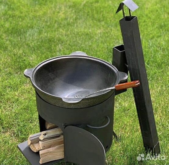 Казан чугунный