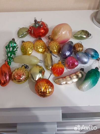 Елочные игрушки СССР