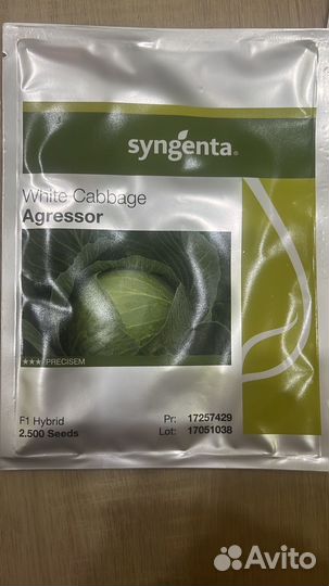 Syngenta Семена капусты агрессор