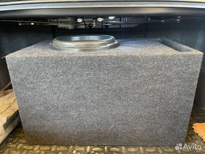 Сабвуфер и усилитель