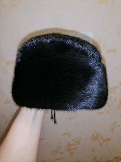 Меховая женская шапка