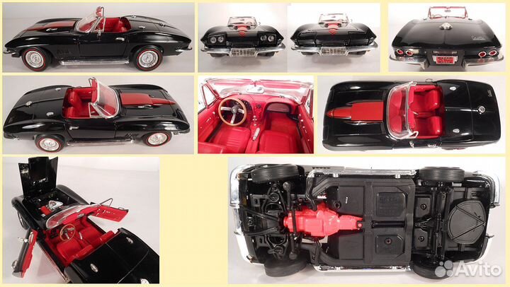 Модели машин 1/18 из металла, литье, США