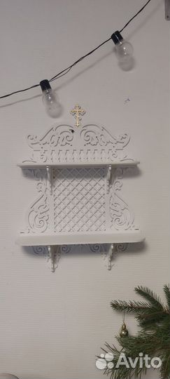 Иконостас двухуровневый прямой