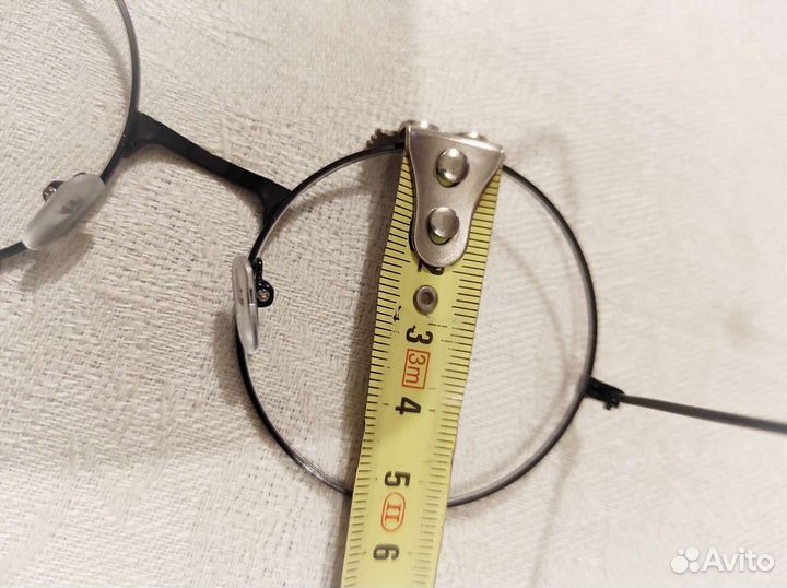 Очки круглые, без диоптрий