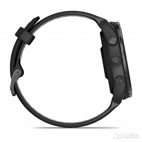 Смарт-часы Garmin forerunner 965 с черным ремешком