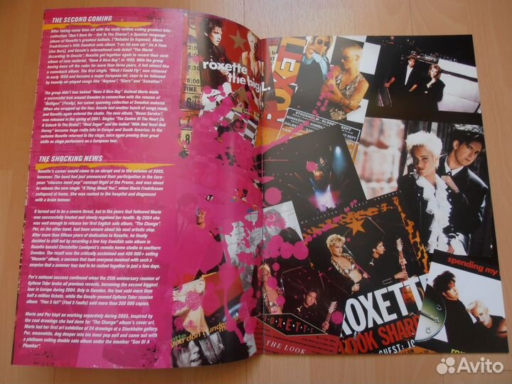 Roxette Live 2012 Tour Book