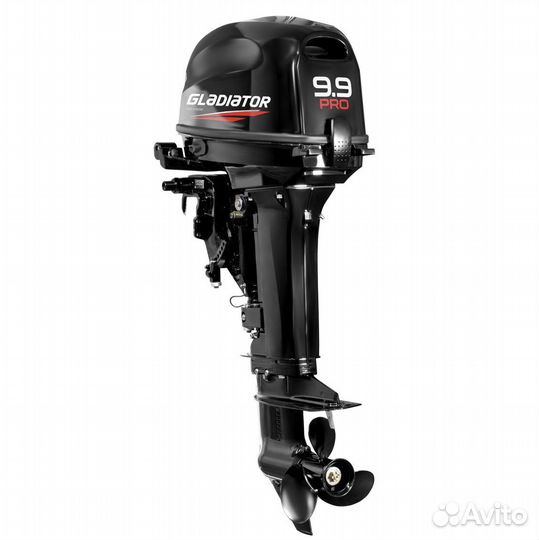 Лодочный мотор Gladiator G 9.9 PRO FES новый