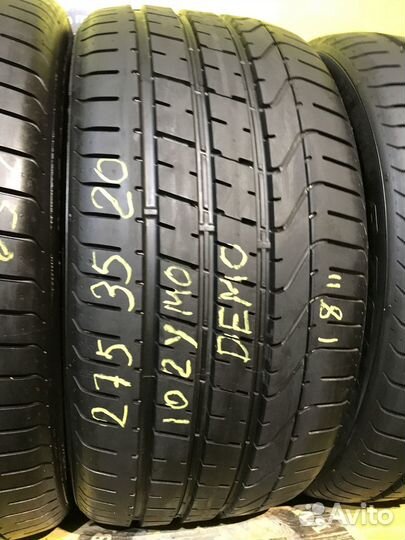Pirelli P Zero 275/35 R20 и 245/40 R20 102Y