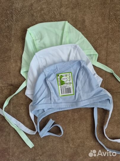 Чепчик для новорожденного 40