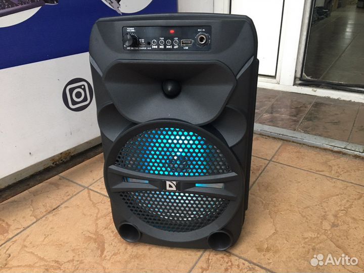 Большая колонка Bluetooth, AUX, Radio FM