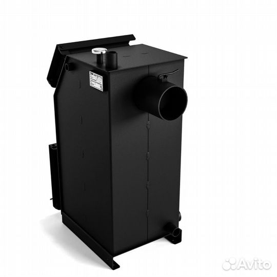 Твердотопливный котёл с увеличенной топкой