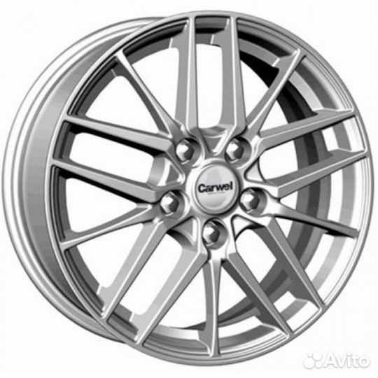 Диски Carwel Лача 6.5x16 5*108 ET50 DIA63.3 SL Литой