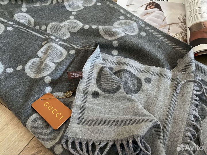 Женский кашемировый шарф gucci