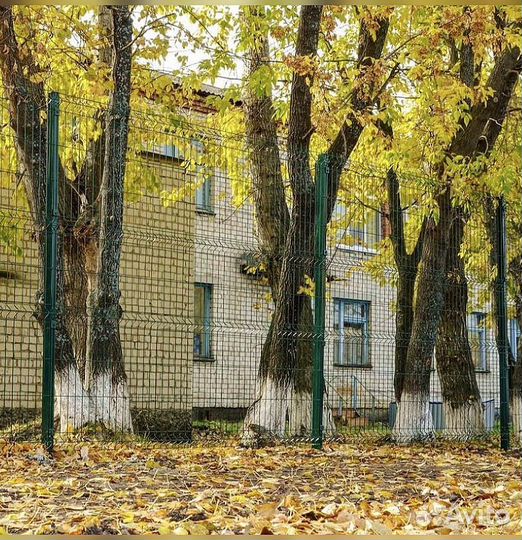 Забор сетка 3д