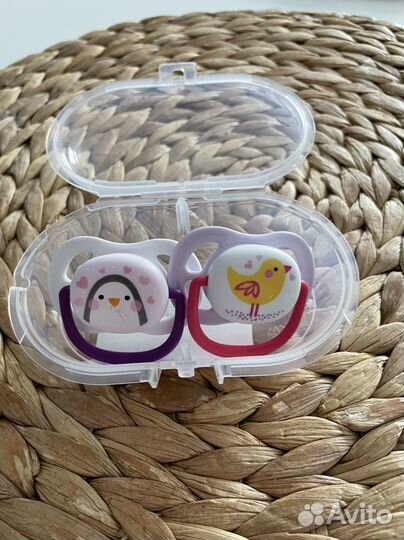 Соска пустышка avent 0 6