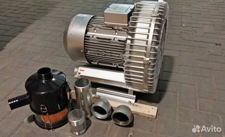 Вихревой вакуумный насос 5.5 кВт