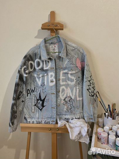 Мастер класс по росписи одежды. Кастом