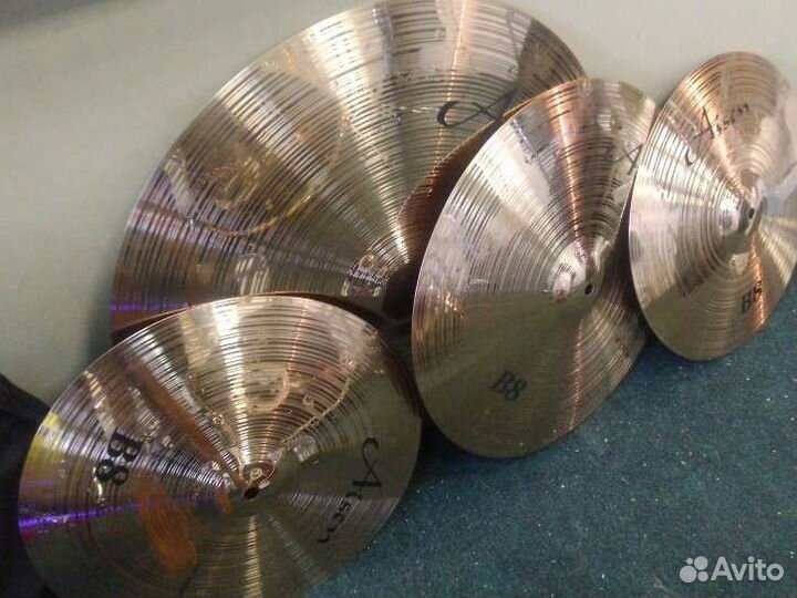 Сет тарелок барабанщику. Aisen b8 16