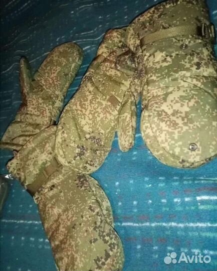 Зимние рукавицы армейские вкпо