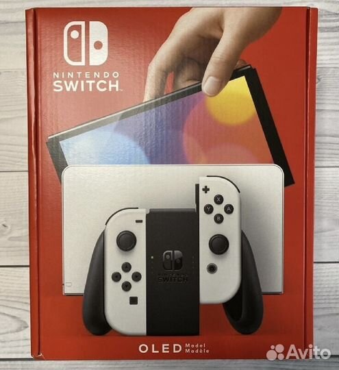 Nintendo Switch oled: белый