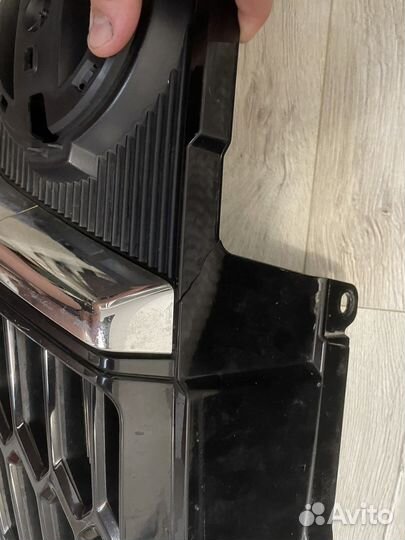 Решетка радиатора nissan qashqai j10 рестайлинг