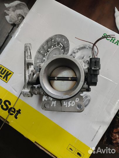 Дроссельная заслонка Renault k4m 1.6 бензин 106 л