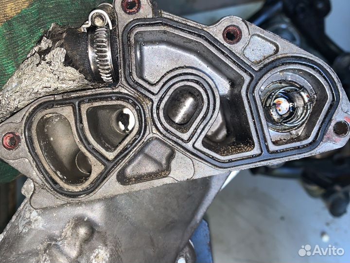 Корпус масляного фильтра citroen c4 1,6