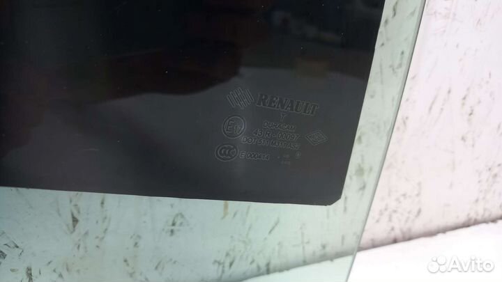 Стекло заднее правое Renault Megane 3 хетчбэк