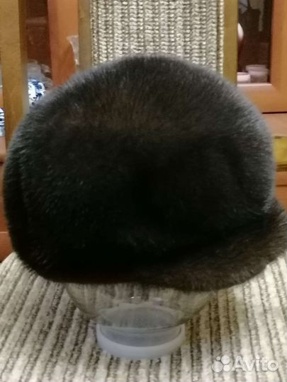 Норковая женская шапка
