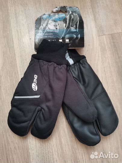 Краги, перчатки лыжные, спортивные onefit