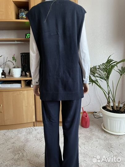 Школьная форма темно синяя 146-152