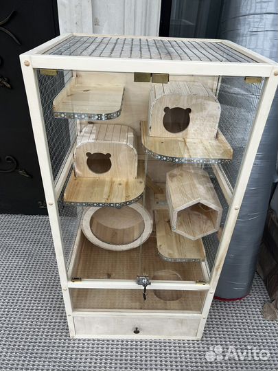 Витрина клетка для грызунов дегу белок шиншилл