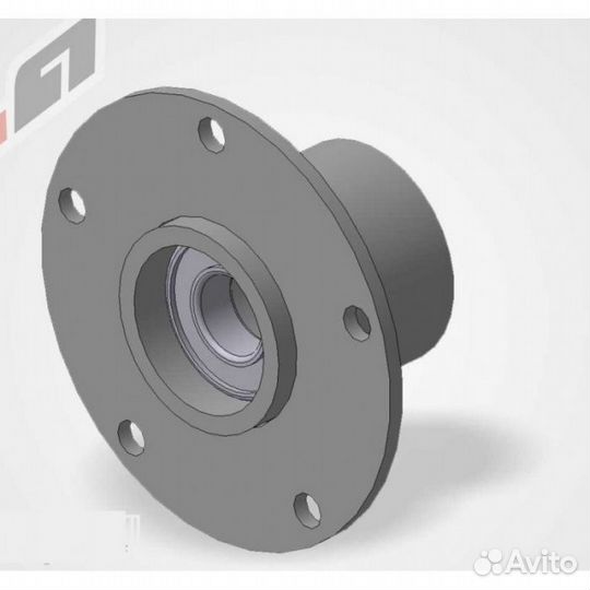 Ступица колеса телеги мб В сборе