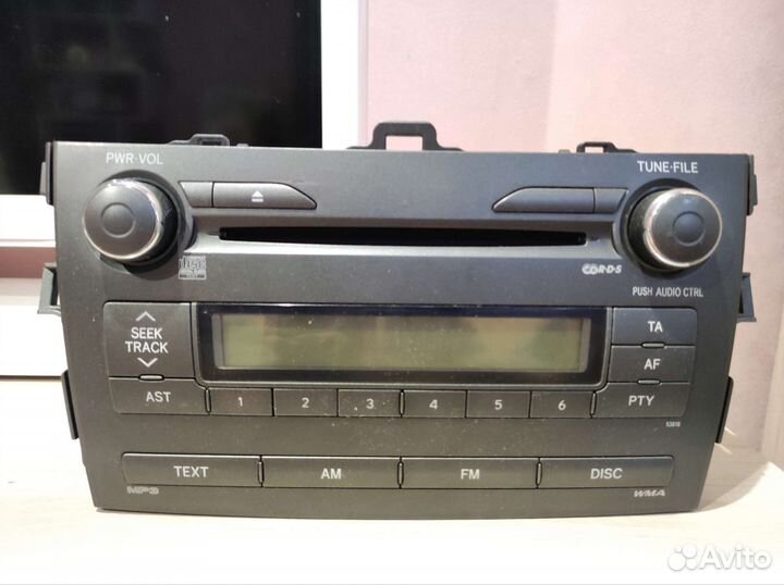 Магнитола toyota corolla 150