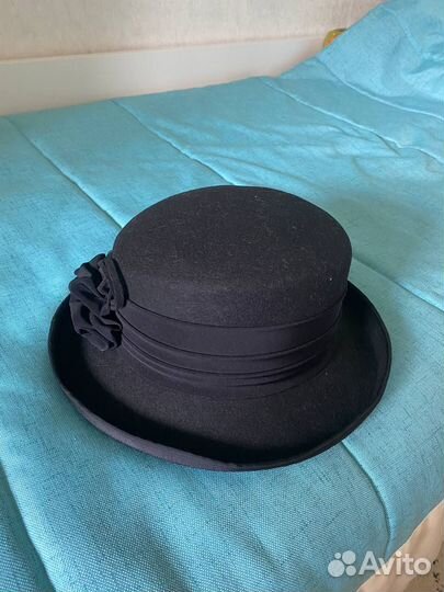 Фетровая шляпа женская