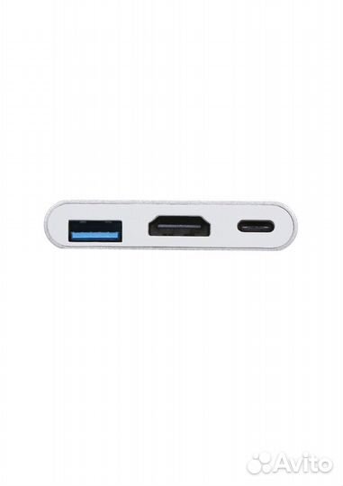 Переходник Type-c 3 в 1 USB 3.0 hdmi
