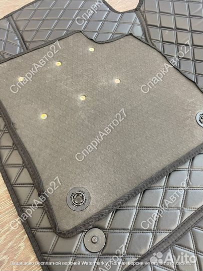 Коврики в салон 3D эко кожа с EVA Land Cruiser 200